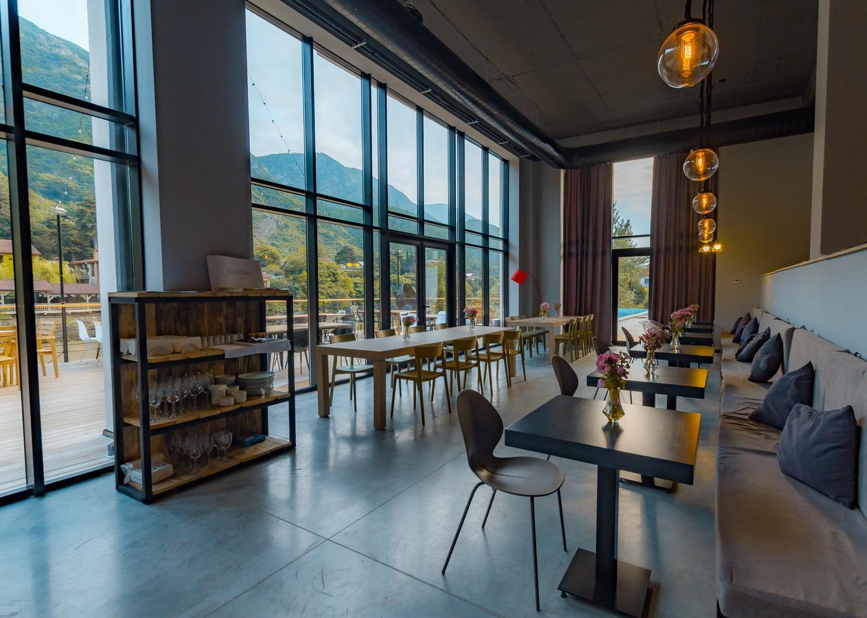 Hotel The Balcony Mtsʼkhetʼa Bagian luar foto